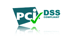 PCI DSS compliant logo